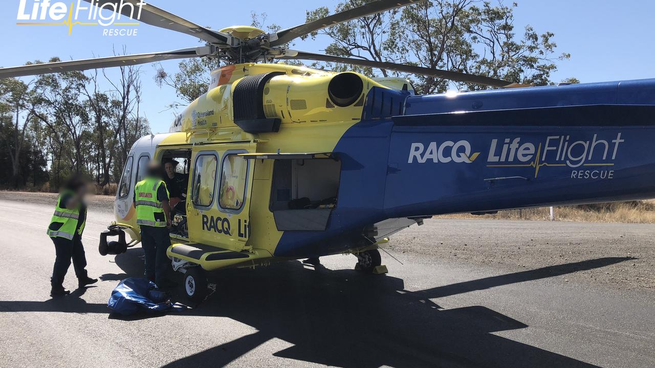 PHOTOS: Driver Flown To Hospital After Serious Truck Rollover | The ...