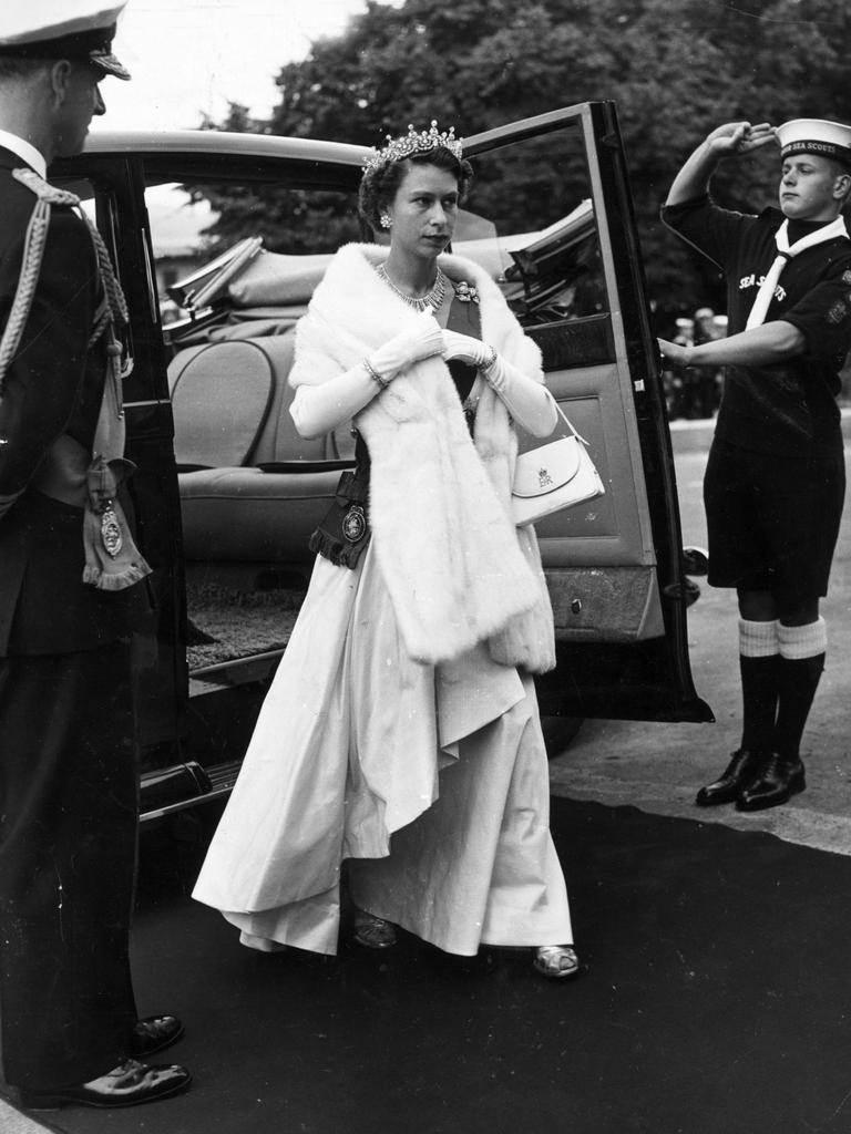 royal visit tasmania 1954