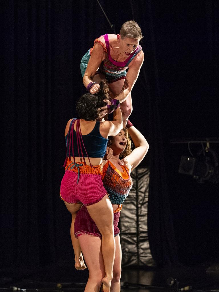 A Good Catch present Casting Off as part of the Curious Arts Festival at Empire Theatres, Saturday, April 2, 2022. Picture: Kevin Farmer