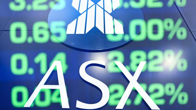 SYDNEY, AUSTRALIA - NewsWire Photos November 23, 2021: A multiple exposure photo showing Information boards at the Australian Securities Exchange, Sydney. Picture: NCA NewsWire / James Gourley