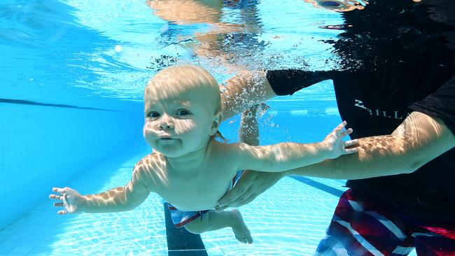 The assumption is Queenslanders can swim before they walk. Picture: Adam Head