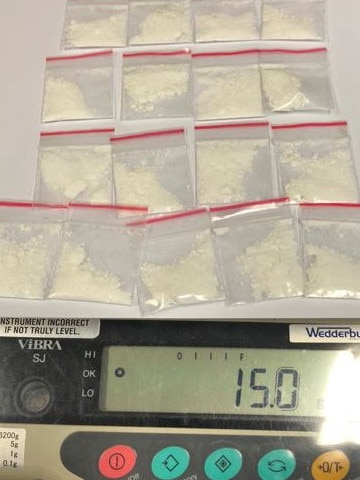 More than 350 grams of cocaine has been seized. Picture: NSW Police Force