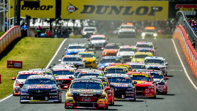 The resumption of Supercars is likely to have fans watching the races from their own cars.