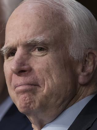 Senator John McCain has said North Korea killed Otto warmbier. Picture: AP