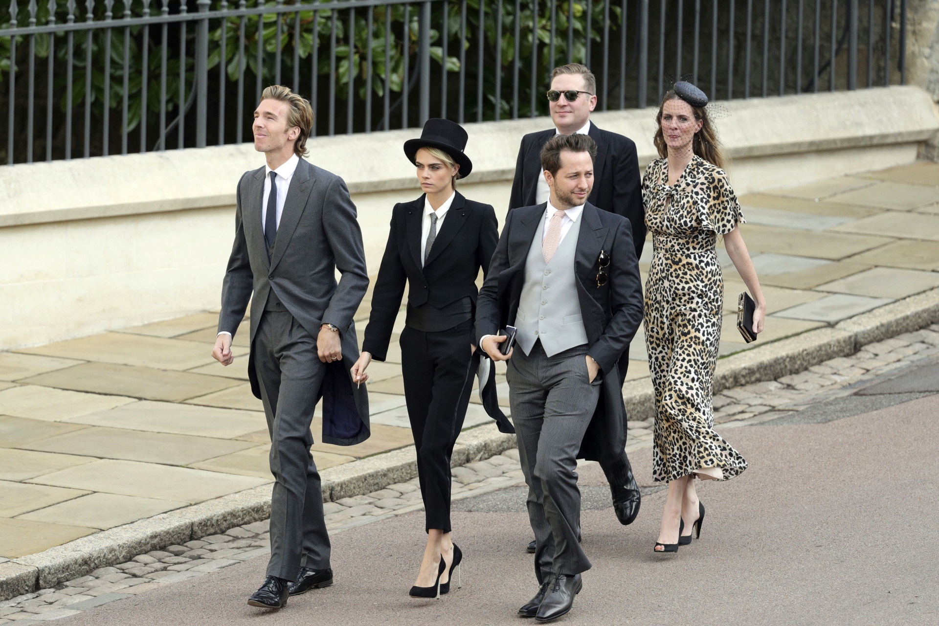 Cara delevingne royal wedding outfit best sale