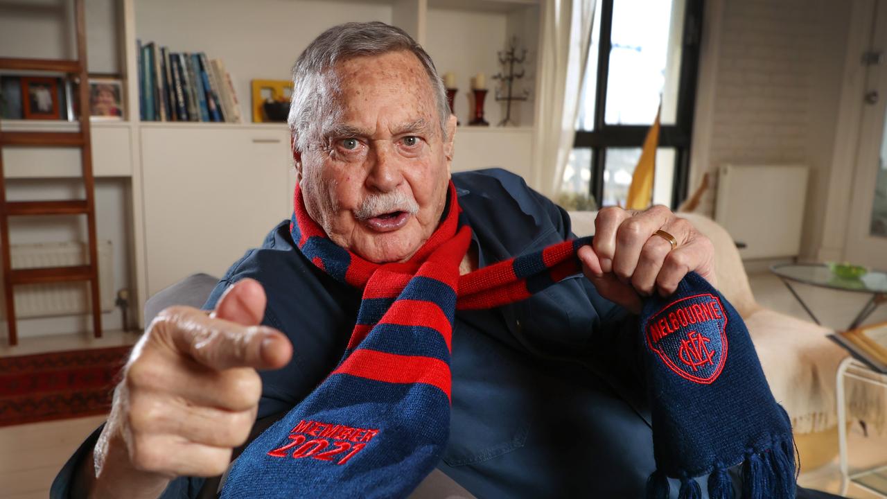 Barassi captained Melbourne to its last premiership success in 1964. Picture: David Caird