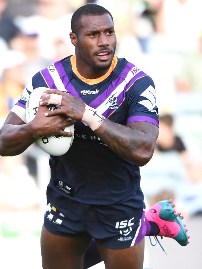 Vunivalu is set to depart the Storm at the end of the 2020 season. Picture: Getty Images