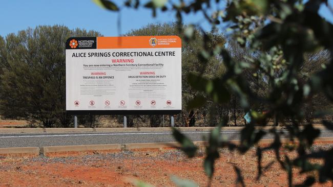 A Territory prison worker is reportedly in the intensive care unit after an alleged assault by a low-security prisoner at Alice Springs Corrections Centre. Picture: Jason Walls