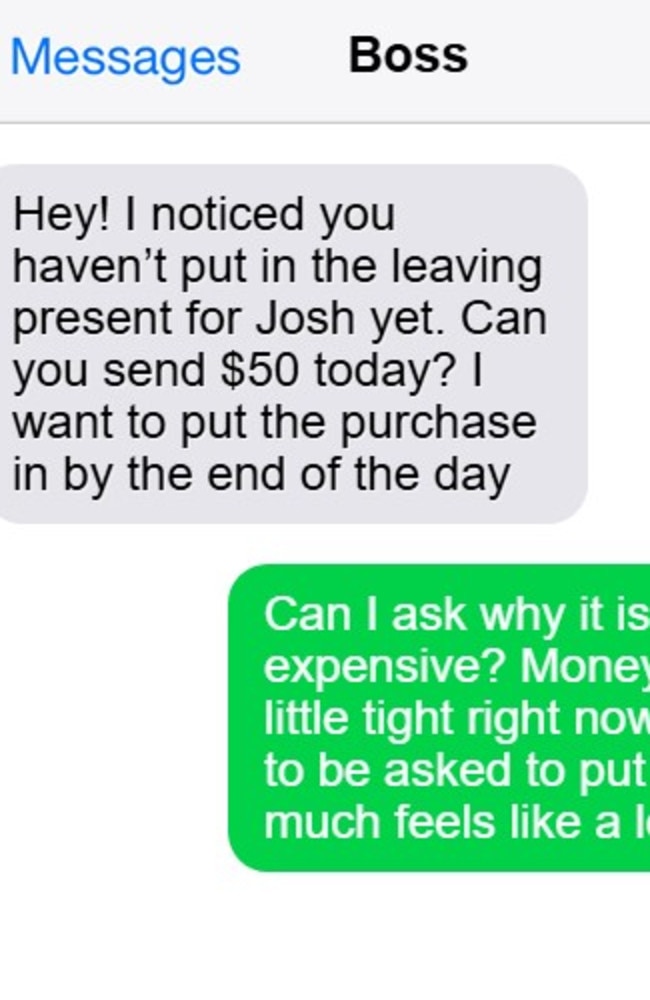 ‘Compulsory’: Ridiculous Text From Boss Demanding Money Immediately Goes Viral 