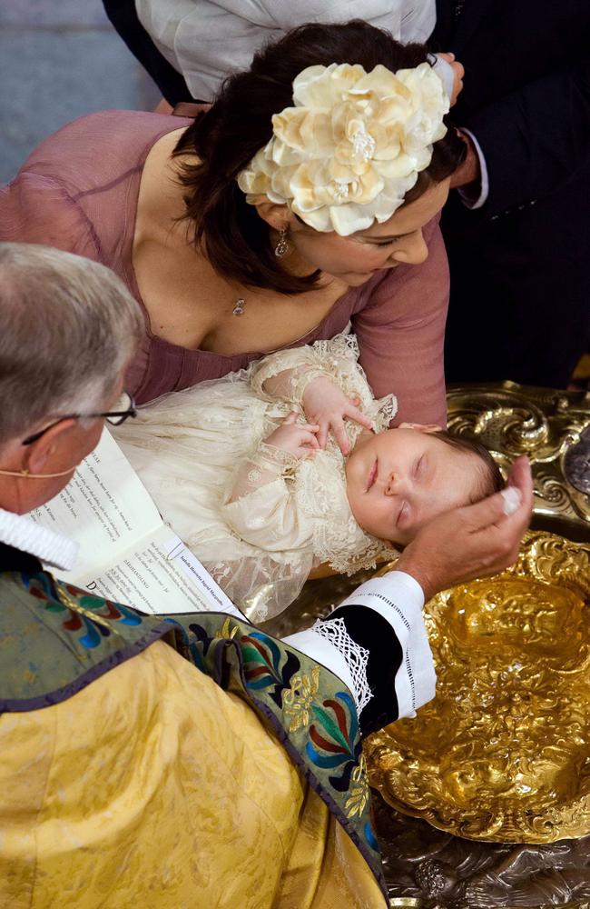 In 2007, the family welcomed the birth of their first daughter, Princess Isabella. Picture: Jens Panduro/Polfoto/AP
