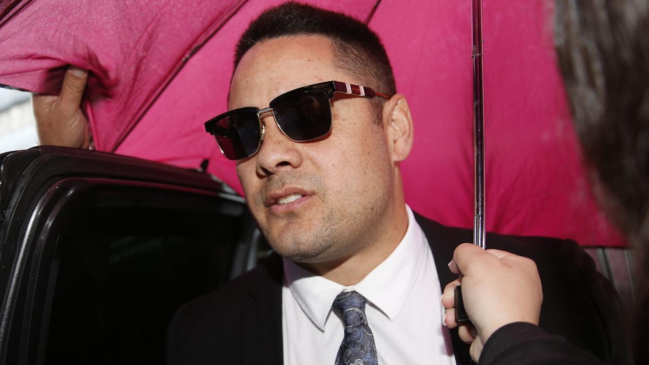 Jarryd Hayne is being sued by a woman he was convicted of raping. Picture: AAP Image