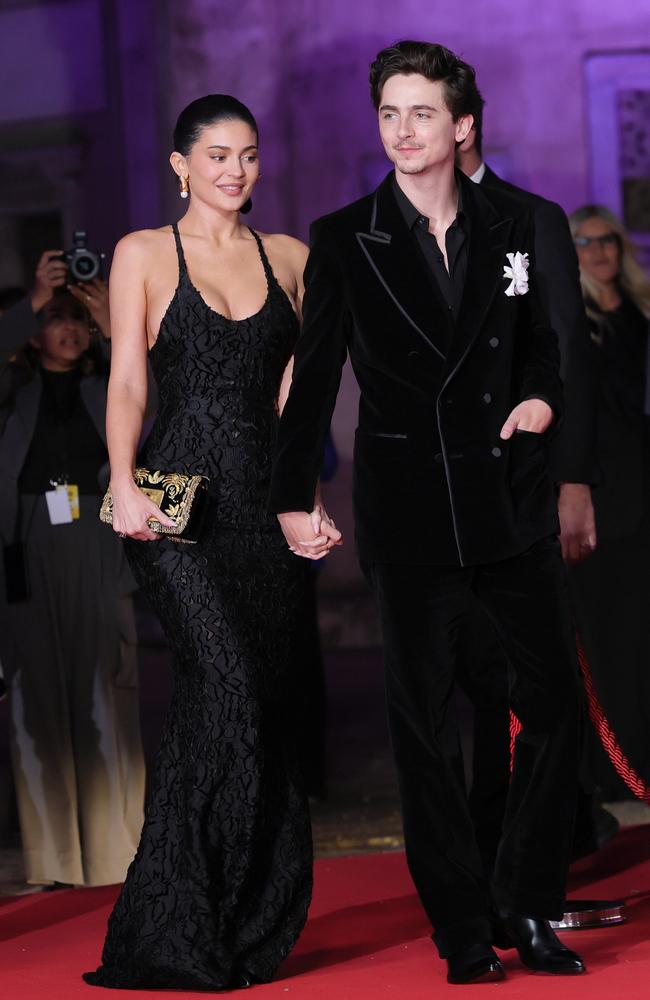 The lovebirds even co-ordinated outfits. Picture: Vittorio Zunino Celotto/Getty Images