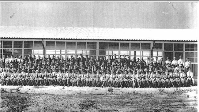 Bowen State High School opened in 1961 with a cohort of 101 students. Picture: Supplied.