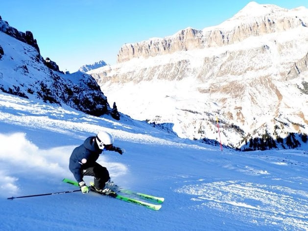 She is an avid skier. Picture: Supplied.