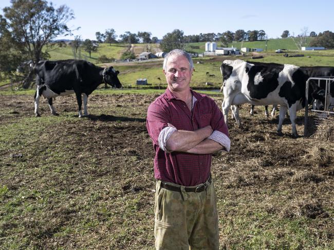 Dairy farmer Phil Ryan. Picture: Martin Ollman