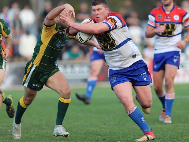 Emu Plains enforcer Thomas Romer has been named Penrith captain. Picture: Steve Montgomery