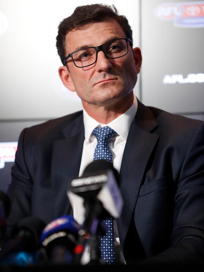 AFL executive general manager of clubs and broadcasting Travis Auld. Picture: Getty