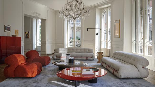 The Soriana sofa by Afra &amp; Tobia Scarpa for Cassina, an example of classic, timeless design. Picture: Valentina Sommariva