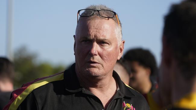 SFNL Division 1 grand final: Cranbourne v Cheltenham at RSEA Park.  Cheltenham coach. Picture: Valeriu Campan