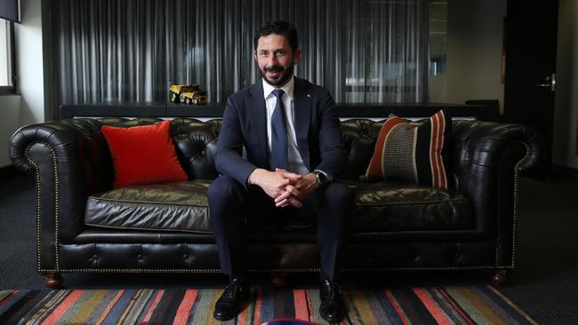 Ryan Stokes, the CEO Seven Group Holdings, says Australian miners will respond to the nickel crisis through innovation. Picture: Britta Campion for The Australian