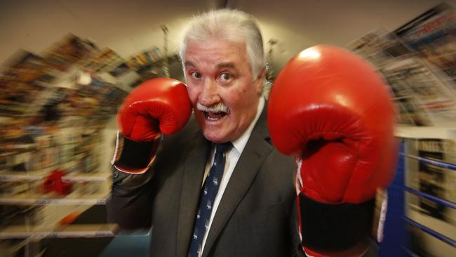 Bernie Balmer has been recognised for services to boxing in Victoria. Picture: David Caird