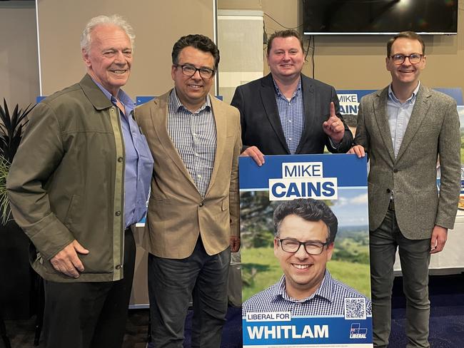 Candidate’s underdog bid to turn Whitlam blue