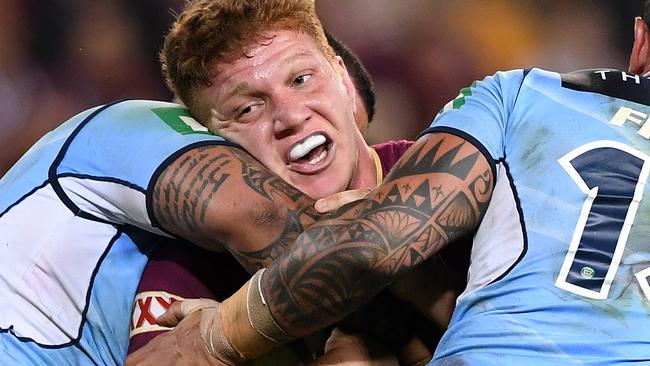 Thaiday has backed the now boys like Dylan Napa. (AAP Image/Dave Hunt)