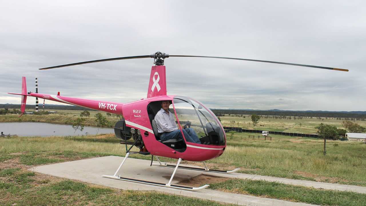 pink helicopters