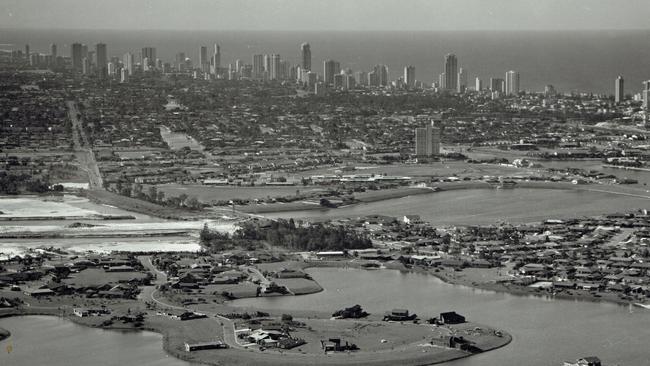 The Gold Coast of Ann Wason Moore’s arrival.