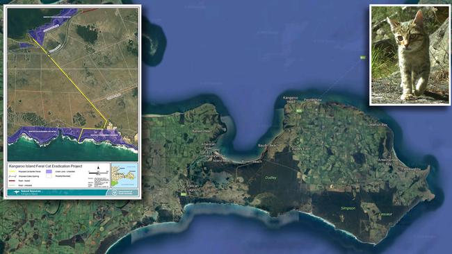 Plans for a fence cutting off one part of the Kangaroo Island from the rest have been lodged with the local council.