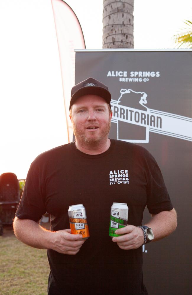 Alice Springs brewing co owner Kyle Pearson. Picture: Supplied