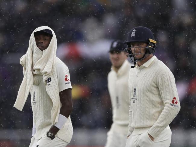 Jofra Archer and the England team's show was in keeping with the dank weather.