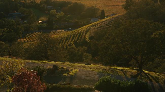 The pool at the Poetry Inn, set near Yountville. Picture: Matt Dutile