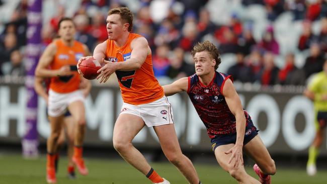 Will Tom Green take out the Rising Star? Picture: Dylan Burns/AFL Photos via Getty Images