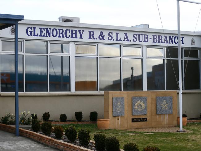 The Glenorchy RSL (Returned and Services League) has closed until further notice. Picture: MATT THOMPSON