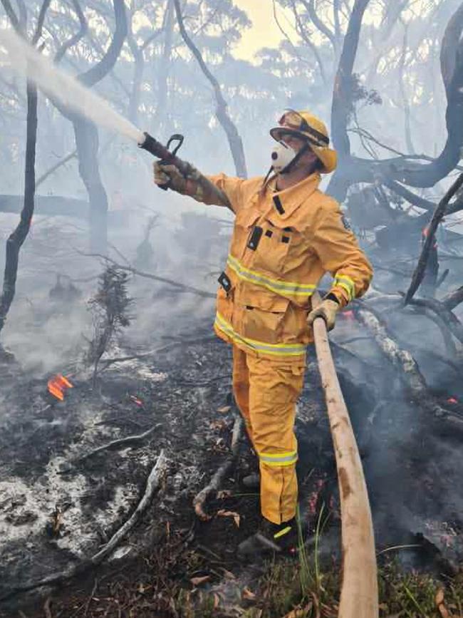 Firefighters managed to control the blaze at about 8.30am on Wednesday morning. Picture: Facebook / CFA Birregurra