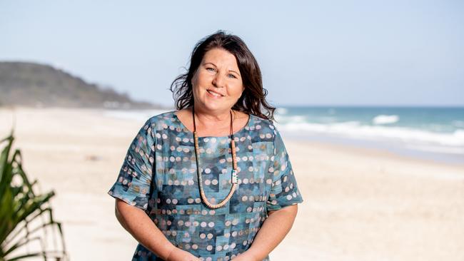 Ballina Greens MP Tamara Smith pictured at Shelly Beach ahead of the State Election. Picture by Luke Marsden.