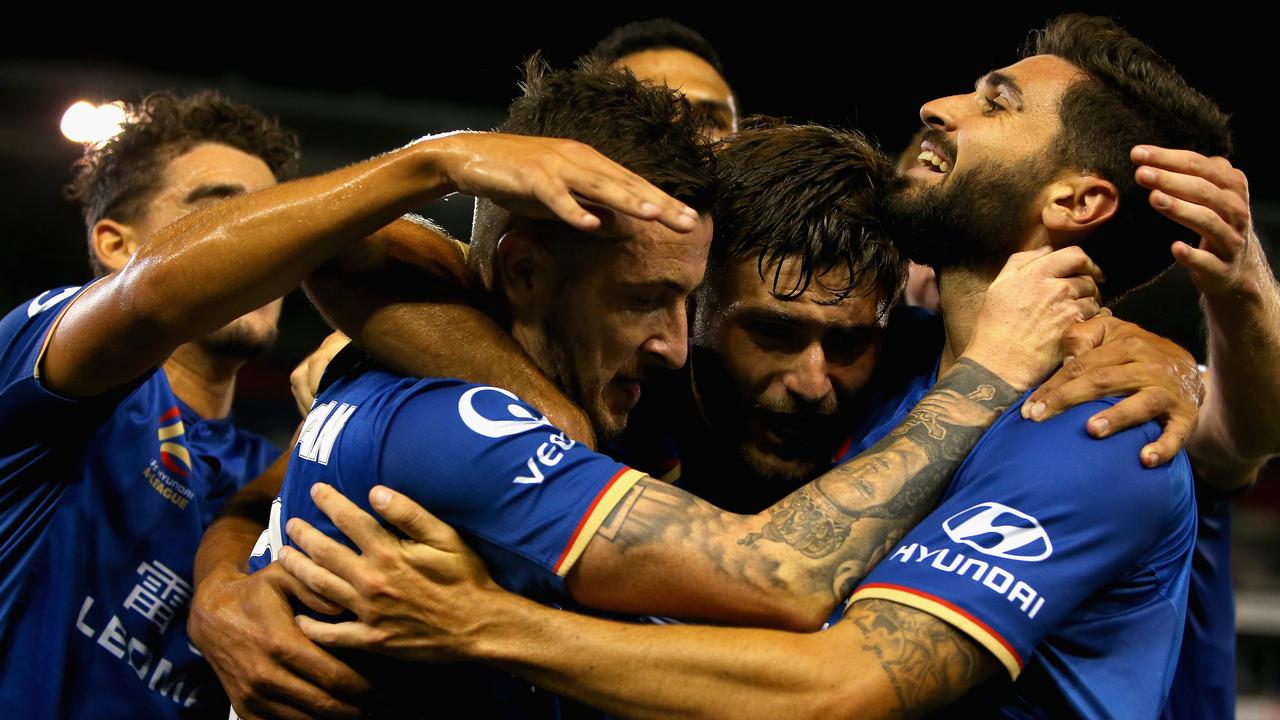 The Newcastle Jets beat Melbourne City 3-1.