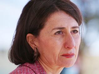 SYDNEY, AUSTRALIA - JUNE 25: NSW Premier Gladys Berejiklian attends a press conference and COVID-19 briefing on June 25, 2021 in Sydney, Australia. Residents who live or work in the four local government areas of Woollahra, Waverley, Randwick and the City of Sydney will be subject to stay at home orders from 11:59pm on Friday. The new lockdown restrictions have been introduced as Sydney's COVID-19 covid cluster continues to spread. (Photo by Lisa Maree Williams/Getty Images)