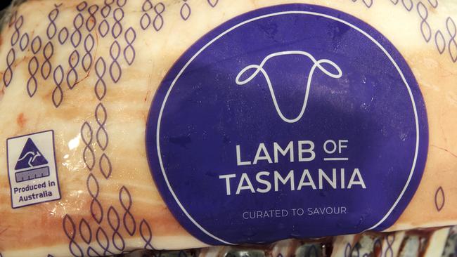 Tasmanian Quality Meats, Lamb of Tasmania at Cressy. PICTURE CHRIS KIDD