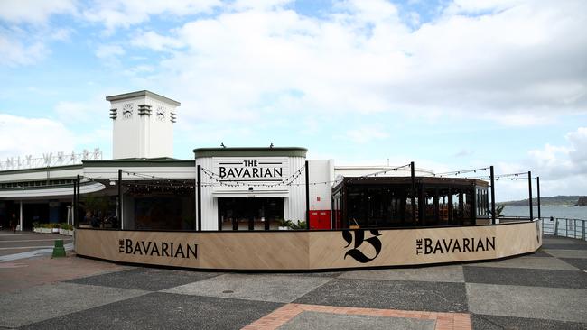 The Bavarian at Manly Wharf is closed for business. Picture: Getty Images