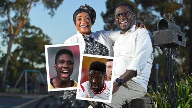 Mohamed Toure of Adelaide United in action during the Round 18 A-League match between Brisbane Roar FC and Adelaide United at Suncorp Stadium in Brisbane, Saturday, February 8, 2020. (AAP Image/Dan Peled) NO ARCHIVING, EDITORIAL USE ONLY