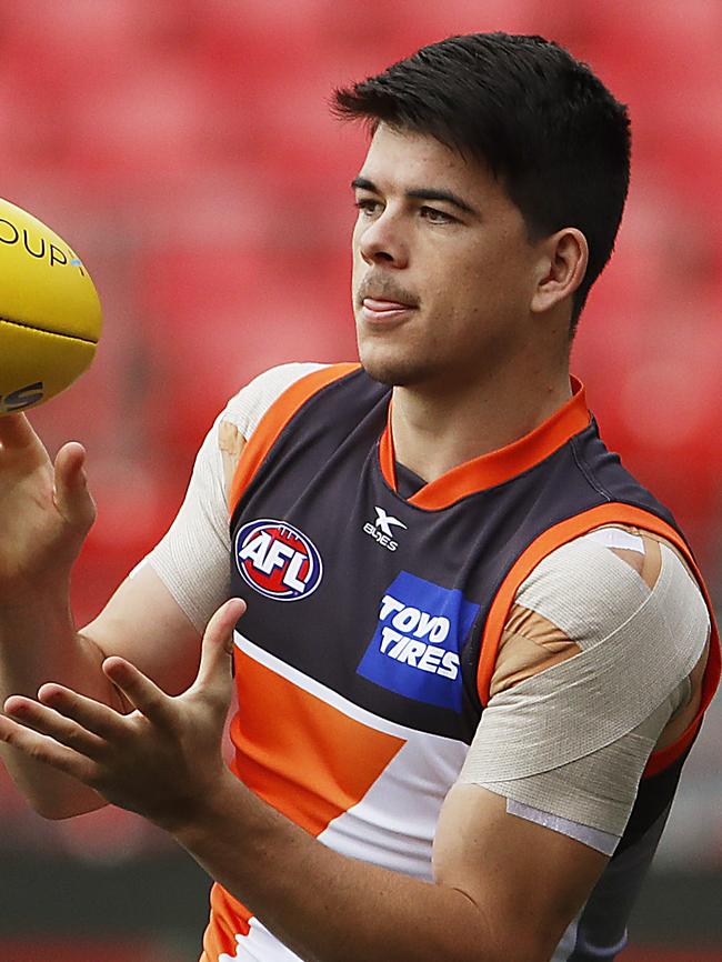 Giant Matthew Kennedy could be a third party involved in any deal. Picture: AAP