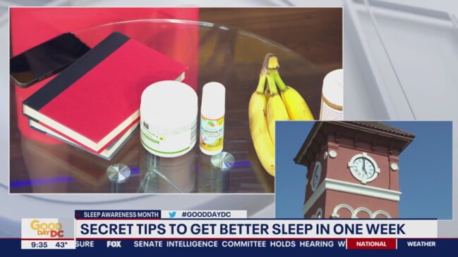 Secrets to getting better sleep