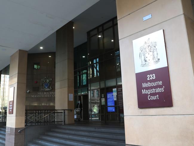 STOCK- The Melbourne Magistrate Court. Tuesday, August 3, 2021. Picture: David Crosling