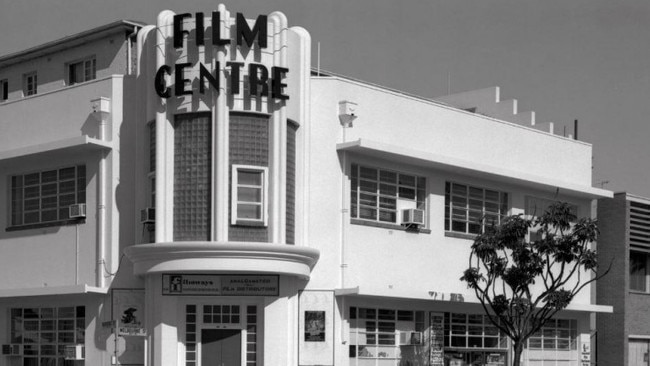 The Bonds Sweets building when it was used as a film storage site.