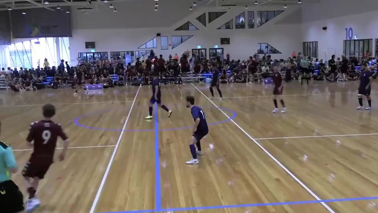 Replay: Football Victoria Navy v Football Queensland (Open Men) -  2025 National Futsal Championships Day 2