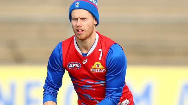 Lachie Hunter won the Bulldogs B&amp;F last year.