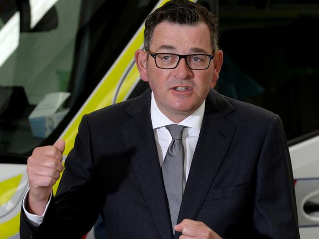 Victorian Premier Daniel Andrews is quoted in arguments for a worker arguing he suffered ‘psychiatric injury’ after getting retrenched. Picture: NCA NewsWire / Andrew Henshaw