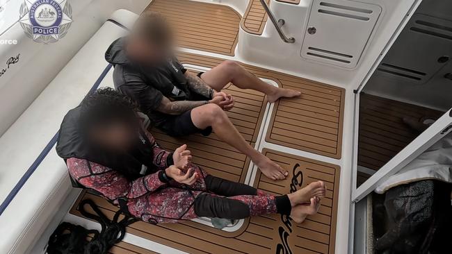 Police arrested five people over 1.1 tonnes of cocaine found on a boat off Nambucca Heads. Picture: NSW Police.